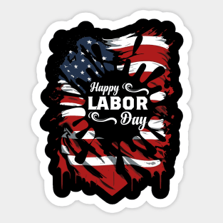 Happy Labor day | Proud Union Gift Sticker